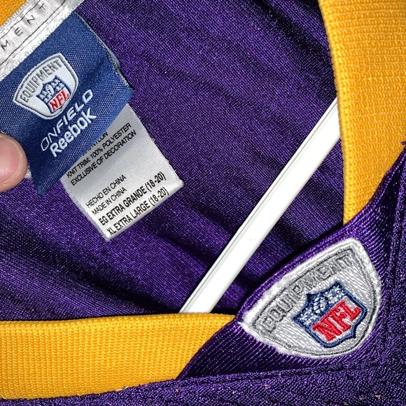 NFL Minnesota Vikings Brett Favre Jersey - Picture 3 of 3